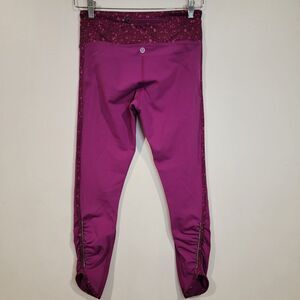 Lululemon Women Real Quick Tight Regal Plum Paradise Geo Regal Plum Multi Size 6